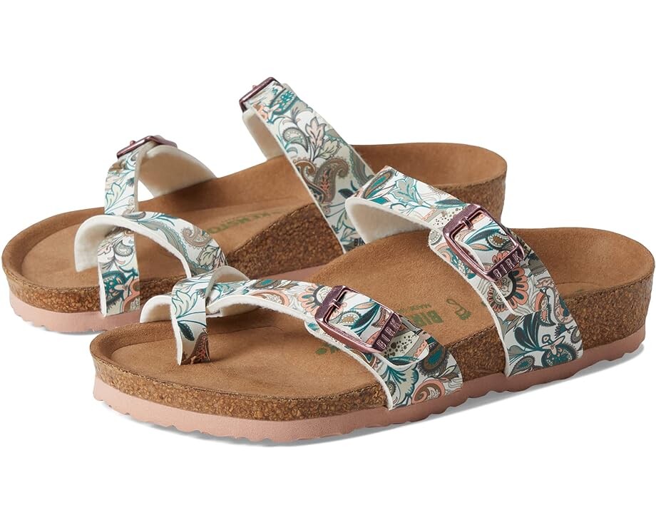 

Сандалии Birkenstock Mayari Vegan, цвет Light Rose Paisely Birko-Flor