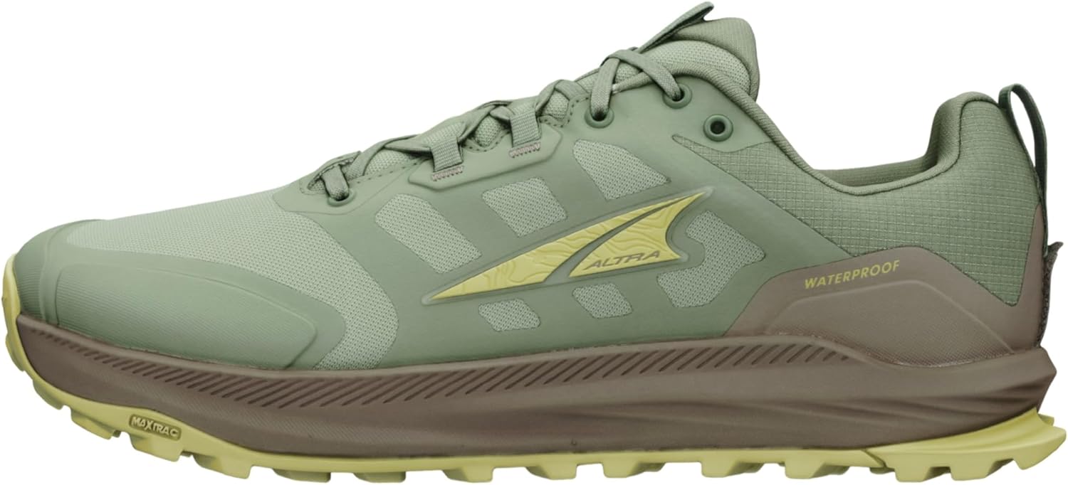 

Мужские водонепроницаемые походные кроссовки ALTRA Lone Peak 9, зеленый