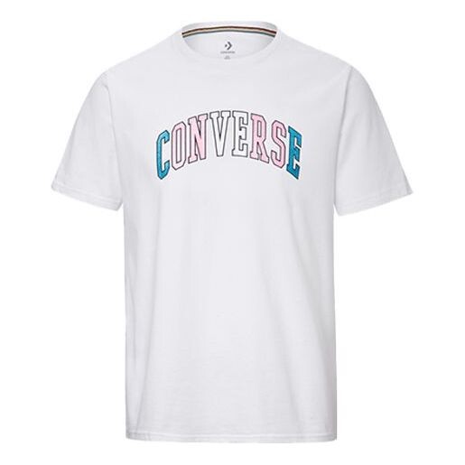 

Футболка men's printing short sleeve white Converse, белый