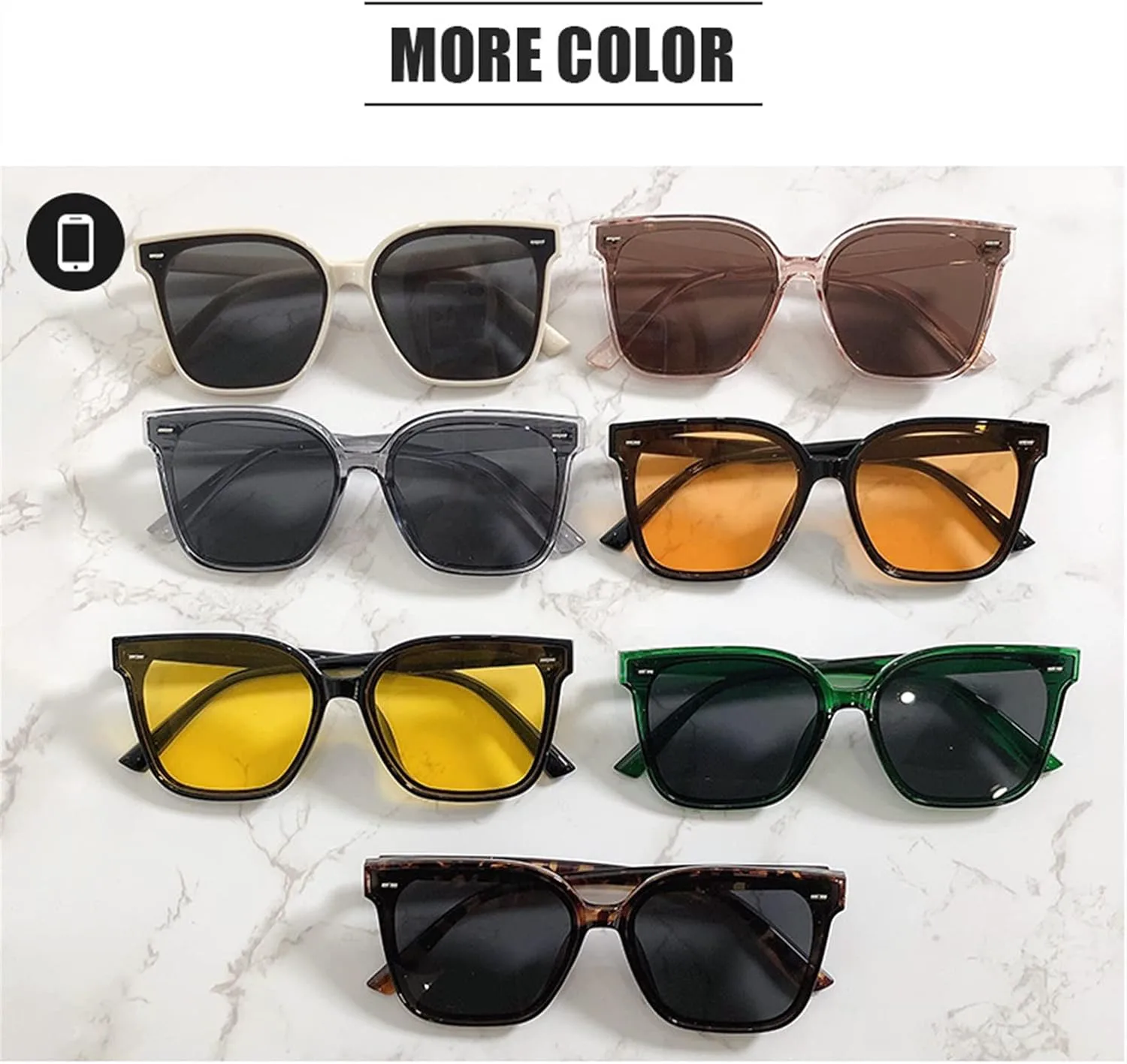 

Солнцезащитные очки XINXIN в ретро-стиле с крупной оправой для мужчин и женщин, пляжные очки для отдыха на природе и вождения (Цвет: B, Размер: Средний), B