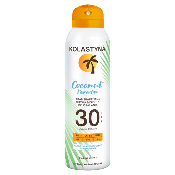 

Защитный сухой спрей с фильтром spf30, 150 мл Kolastyna