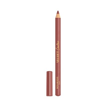 

Губная помада Bourjois Velvet Contour 13 Nohalicious с кремовой текстурой, маслом ши и маслом виноградных косточек, стойкая до 8 часов, 1,14 г