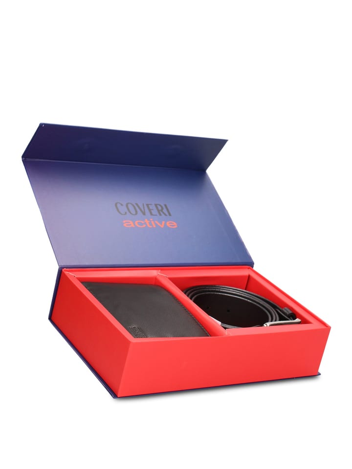 

Enrico Coveri Кошелек и пояс, черные