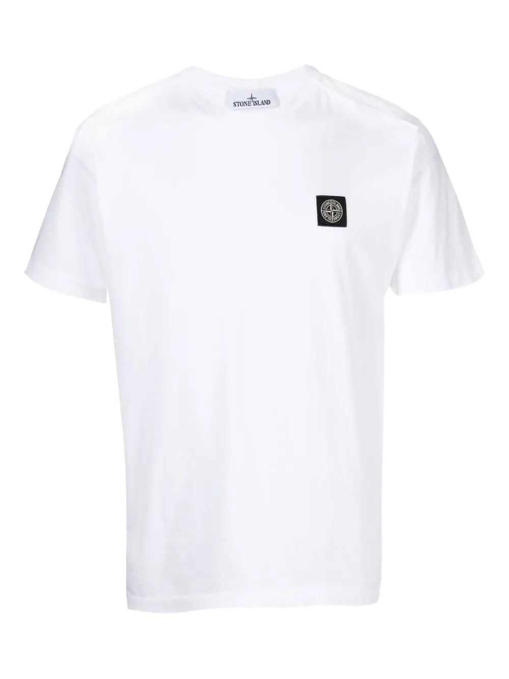 

Футболка с мотивом компаса Stone Island, белый