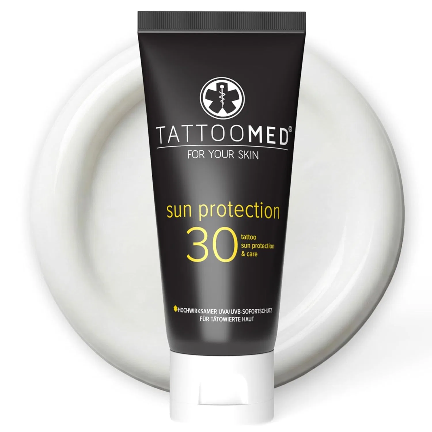 Солнцезащитный крем для татуировок SPF 25 от TattooMed, 100 мл Tattoomed