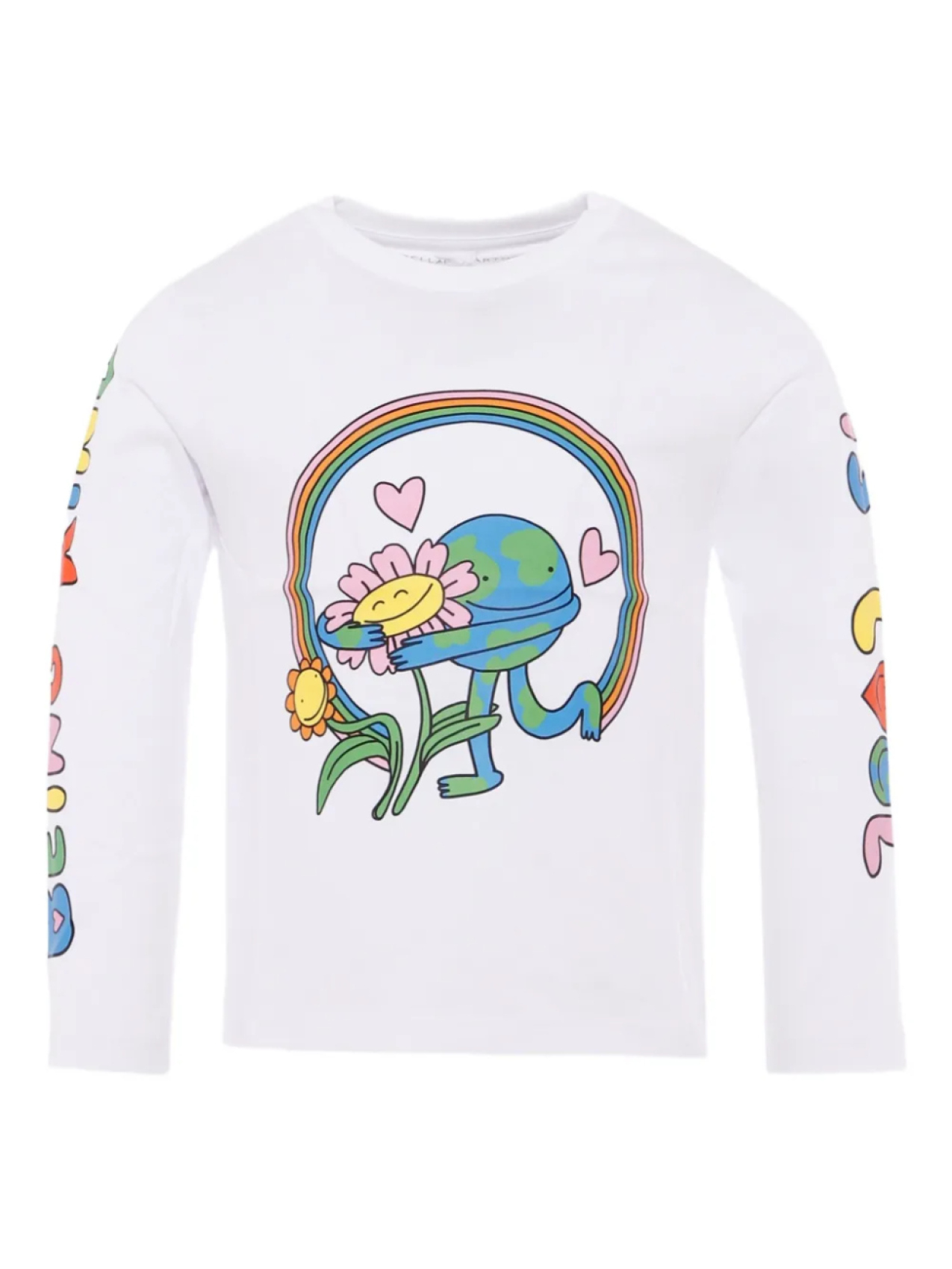 

Футболка с принтом Stella McCartney Kids, белый