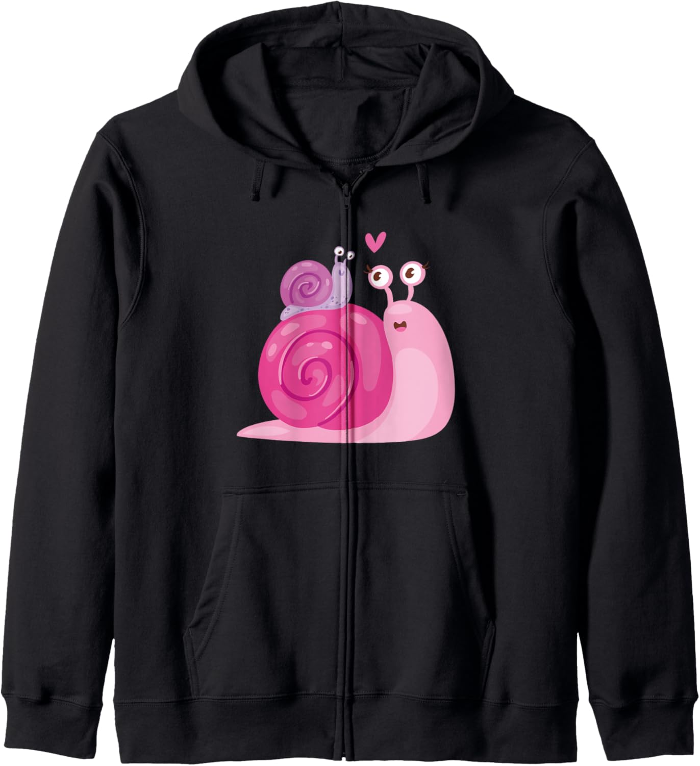 

Забавная толстовка на молнии с изображением улитки. Сохраняйте спокойствие. Я люблю улиток Snail Mollusk Snail Lover, черный