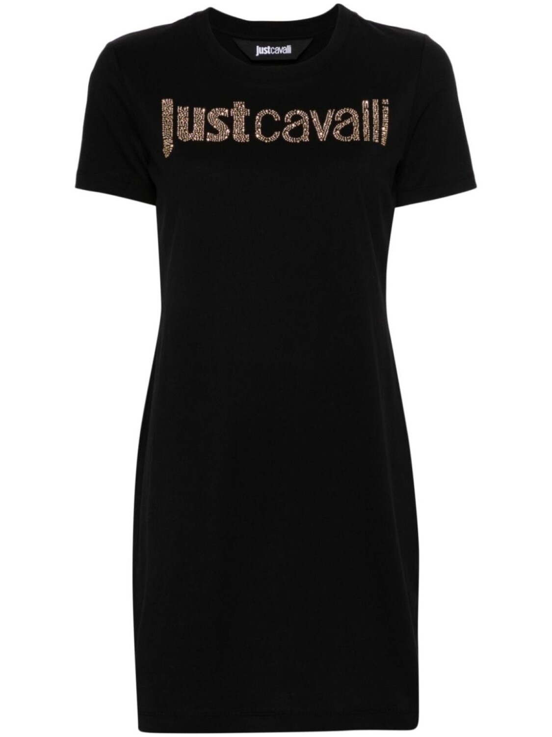 

Just Cavalli платье-рубашка с логотипом, черный
