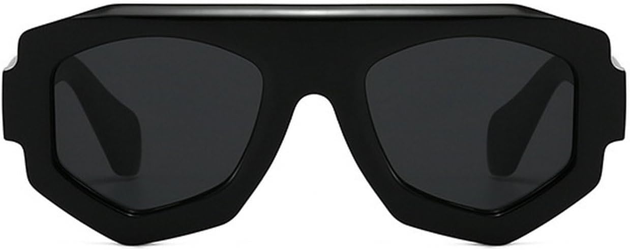 

Laureles Модные солнцезащитные очки-пилот неправильной формы для женщин, защита от ультрафиолета UV400, ретро, ​​сине-фиолетовые, мужские и женские солнцезащитные очки, C1