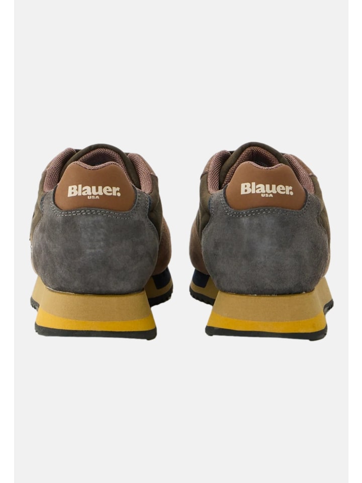 BLAUER USA Кроссовки 'QUEENS 01' коричневого цвета — фото 2