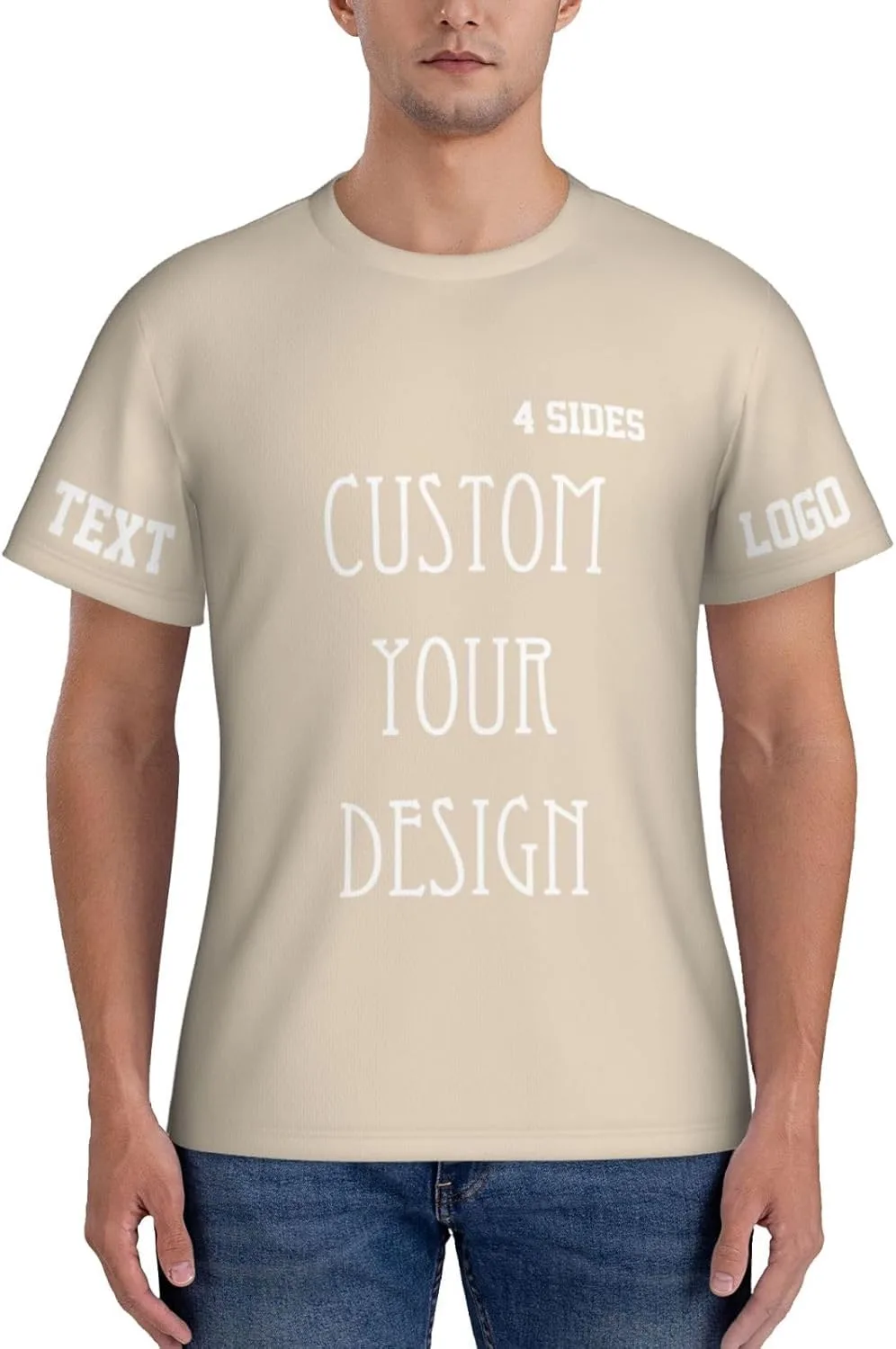 

Футболка Custom T Shirts 4-Side Printable с логотипом