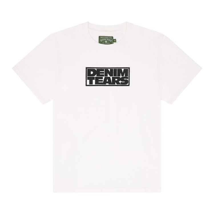 

Футболка Denim Tears Box Logo Tee, белый