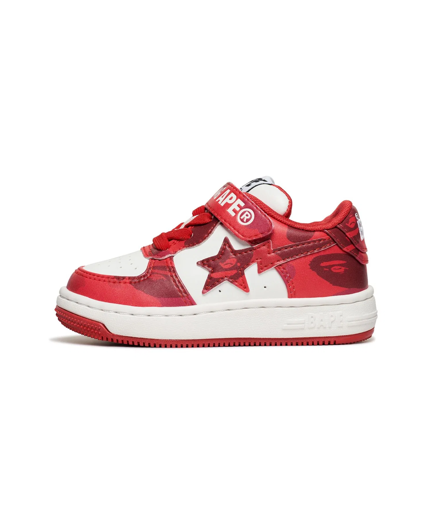 Детские кроссовки BAPE STA #1 A BATHING APE чёрные — фото 4