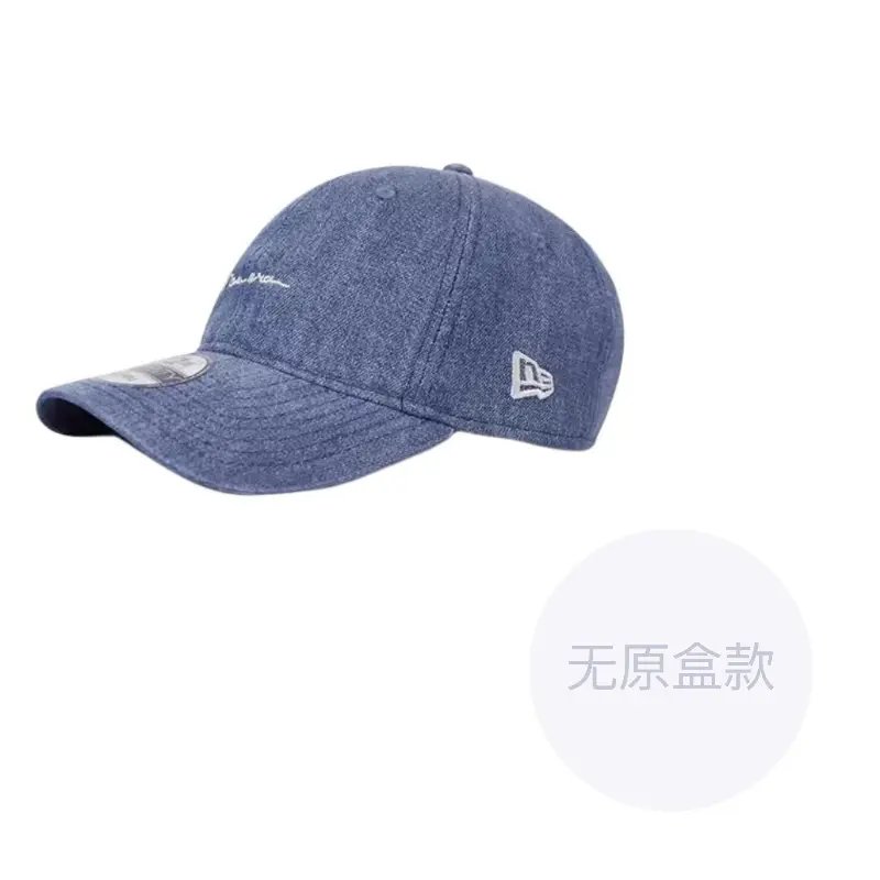 

New Era Хлопковая бейсболка унисекс синяя, Blue
