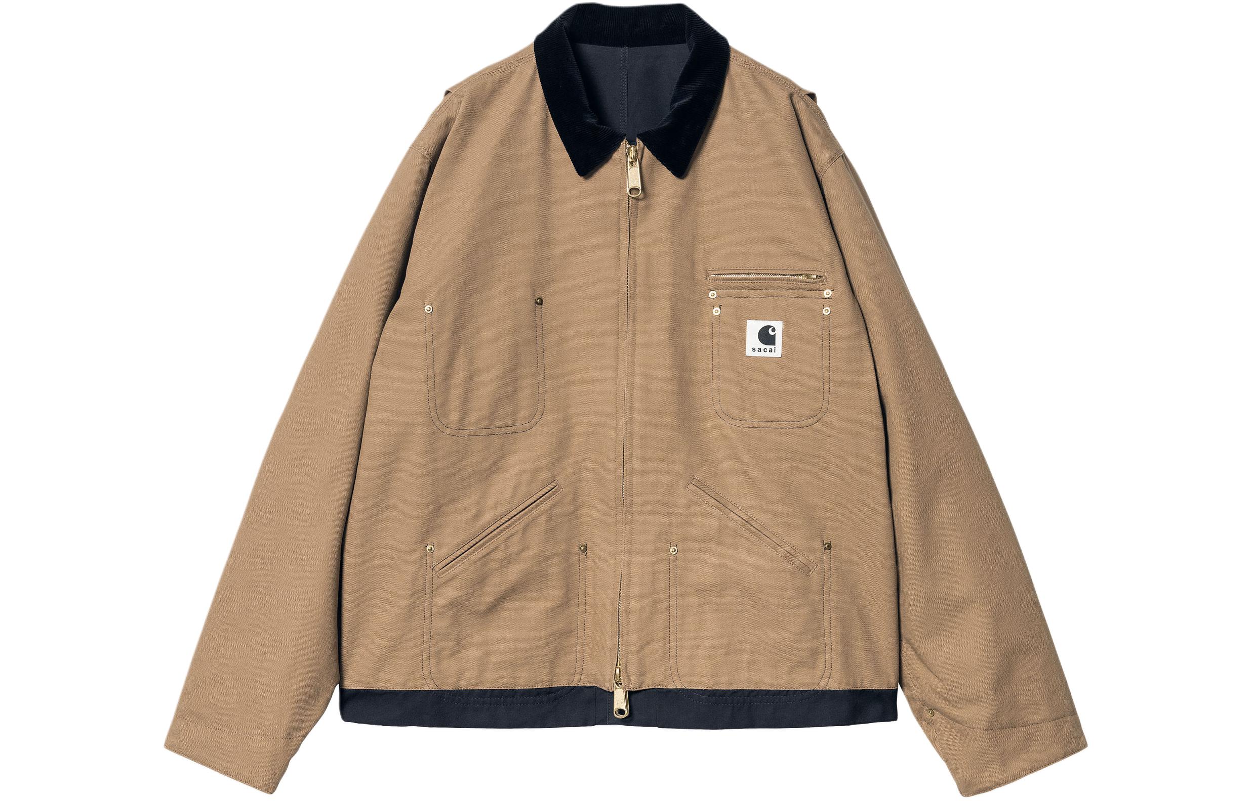 

Sacai Двусторонняя утка-куртка, Khaki