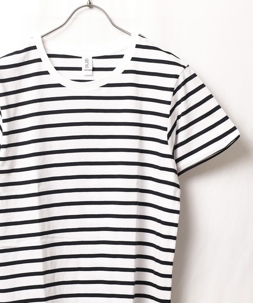 

Футболка с узкой каймой B.I.D., белый/черный