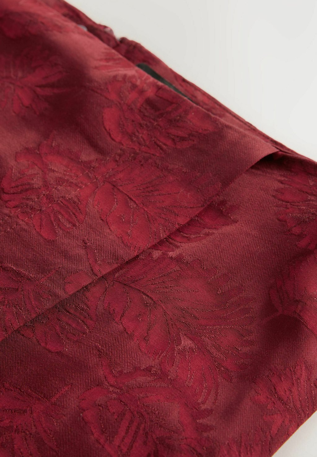 Юбка с запахом REGULAR FIT - JACQUARD MIDI SARONG - A-line skirt Next, красный — фото 3