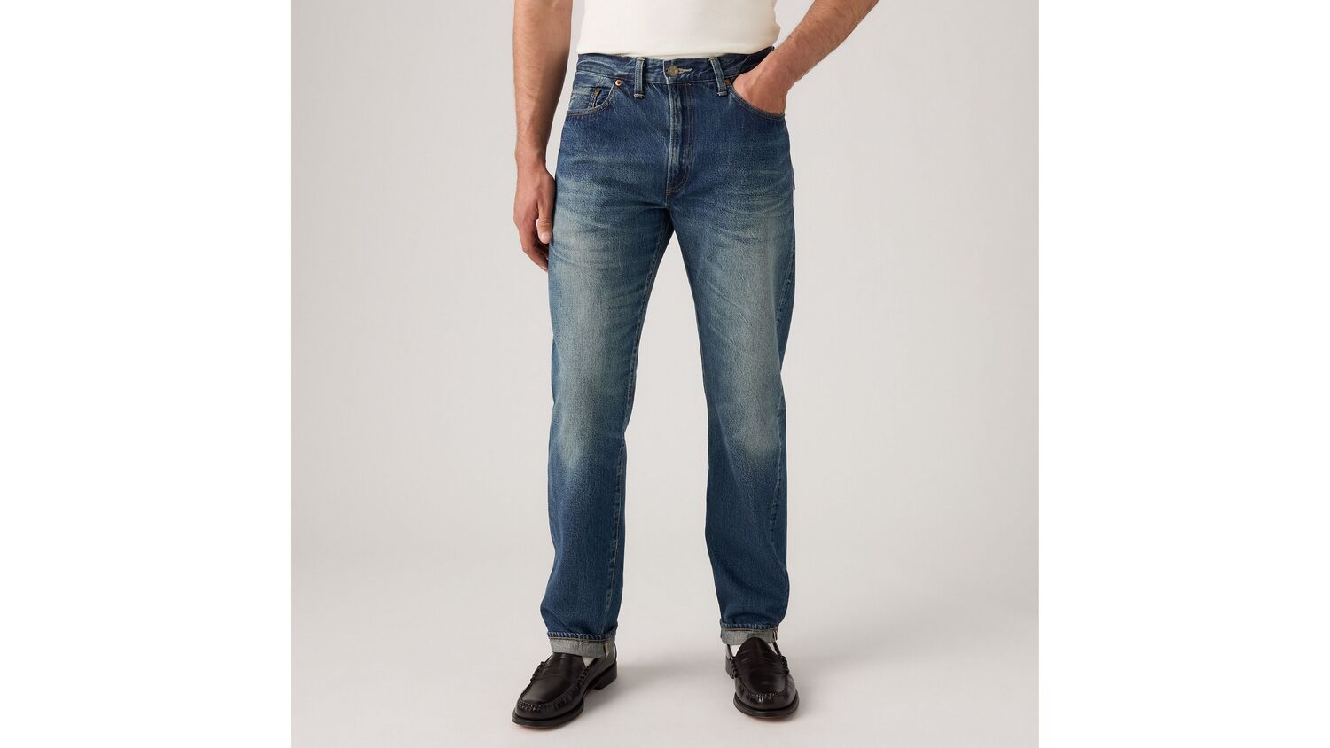 Мужские джинсы 1954 501 Original Fit Levi's, Chaplain - Medium Wash — фото 2