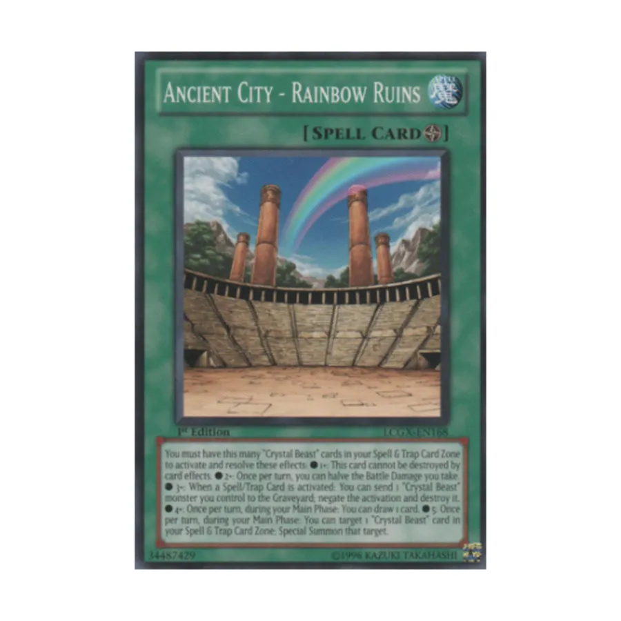 

CCG Древний город — Радужные руины (Обычный), Yu-Gi-Oh - Legendary Collection 2 - Singles