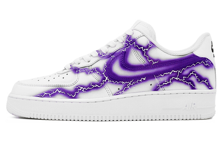 

Кроссовки Nike Air Force 1 Skateboarding Shoes Men Low-top Purple, фиолетовый