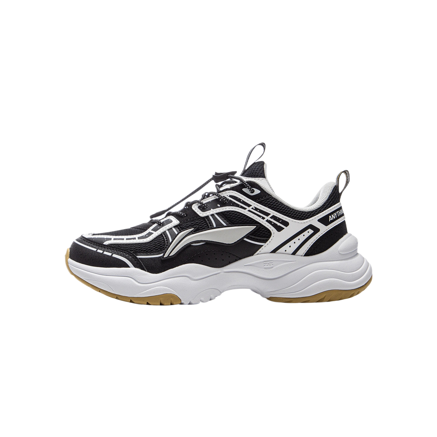 

Кроссовки низкие Lifestyle для подростков из коллекции Sports Life LINING YOUNG, черный