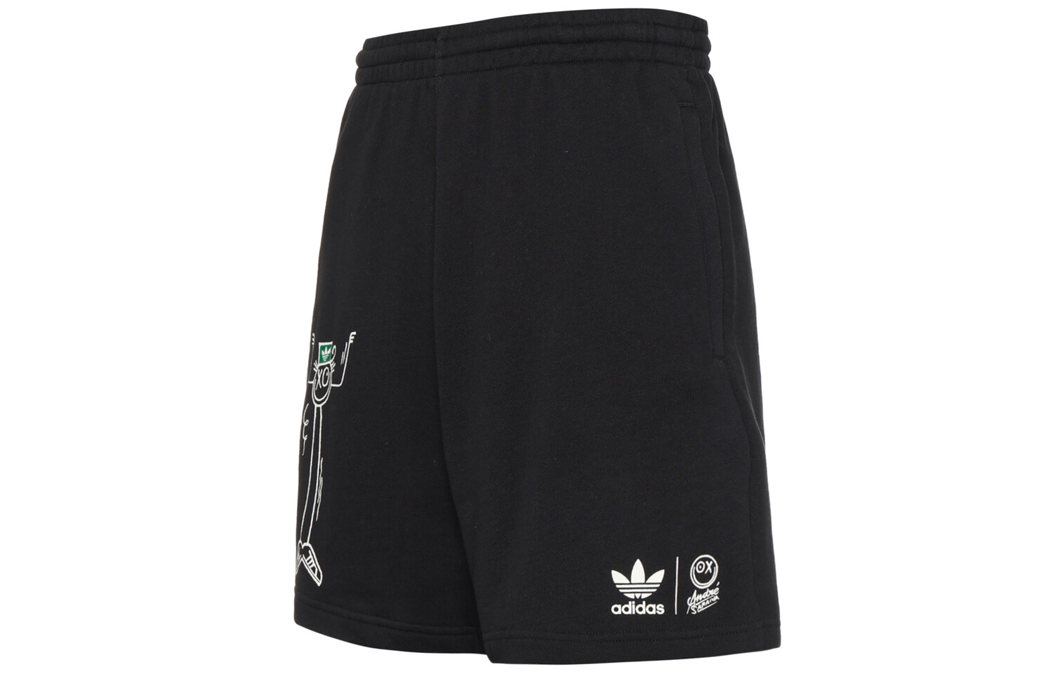 

Adidas Originals Мужские повседневные шорты, цвет Black