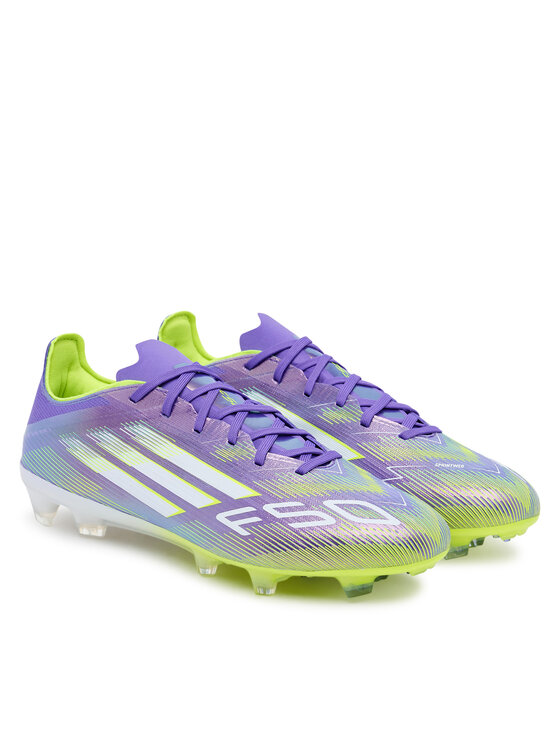 Футбольные бутсы F50 Pro Firm Ground JH7683 Adidas, фиолетовый — фото 2
