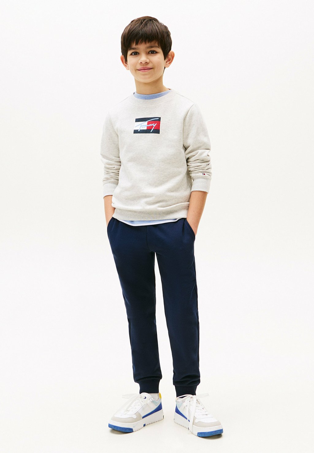 

Брюки CUFFED REGULAR FIT JOGGERS Tommy Hilfiger, темно-синий