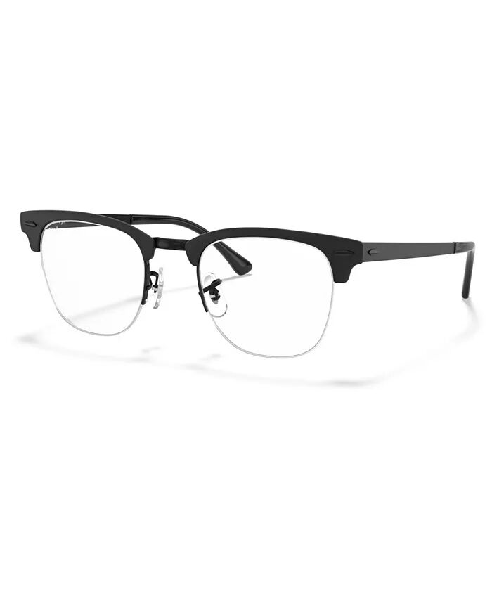 

Clubmaster Metal Optics унисекс квадратные очки Ray-Ban, черный