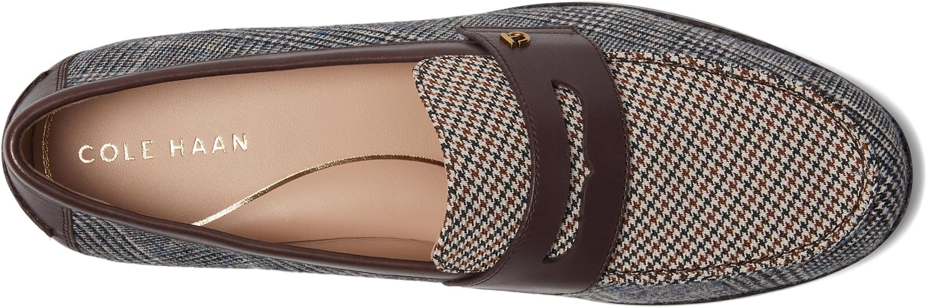 Лоферы Cole Haan Lux Pinch Penny Loafers, цвет Multi Plaid Textle — фото 2