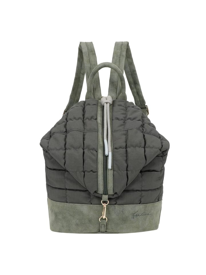 

Рюкзак Fritzi aus Preußen Brigitte x fritzi Marit limited Bubble City Rucksack 31 cm, оливковый