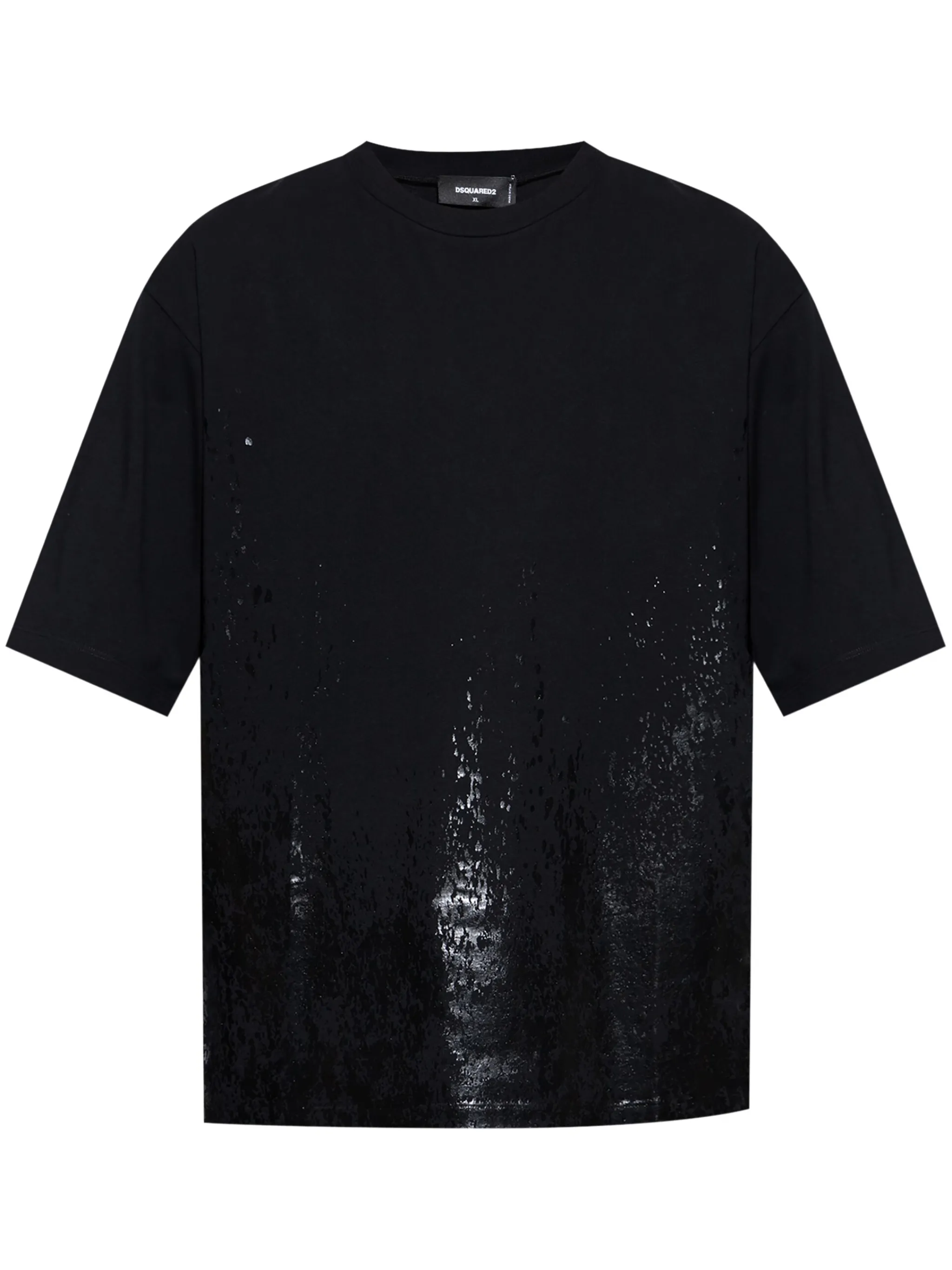 

Футболка с принтом Dsquared2, черный
