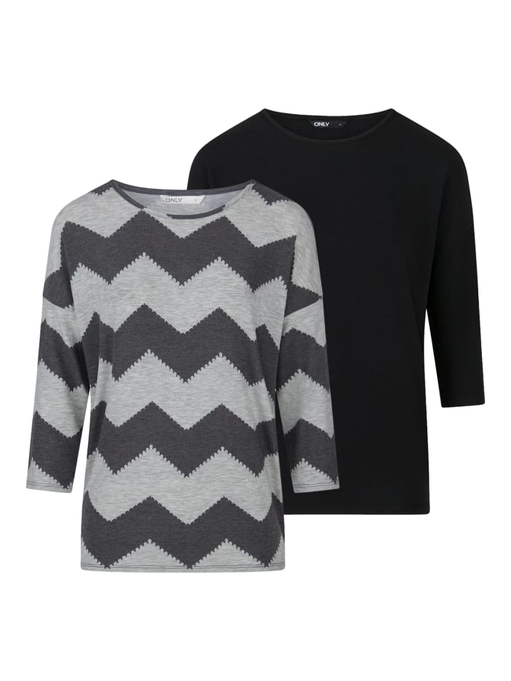 

Футболка ONLGLAMOUR - 2 шт. разных цветов ONLY