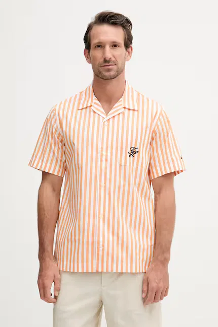 Рубашка Tommy Hilfiger Summer, оранжевый