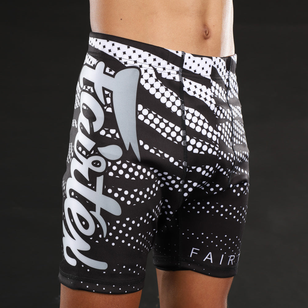 

Шорты Fairtex Vale Tudo Shorts For Men - CP10, черный/белый