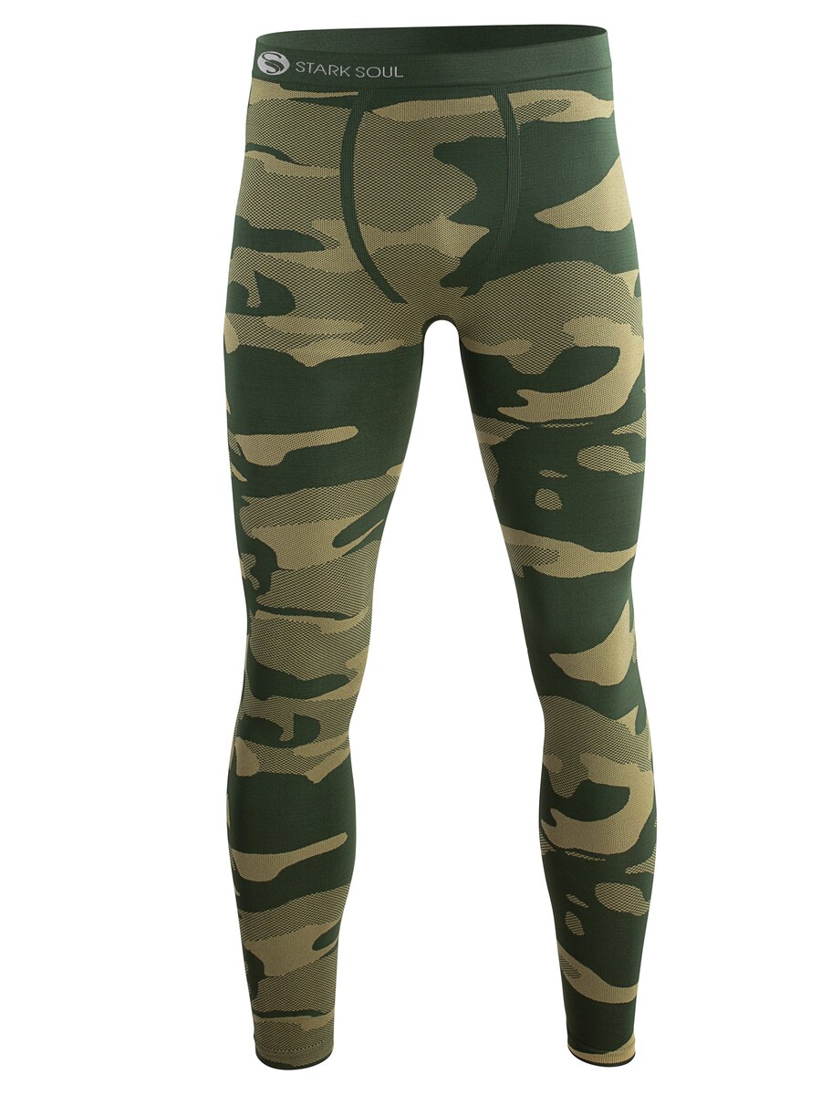

Узкие спортивные брюки Stark Soul, зеленый/хаки