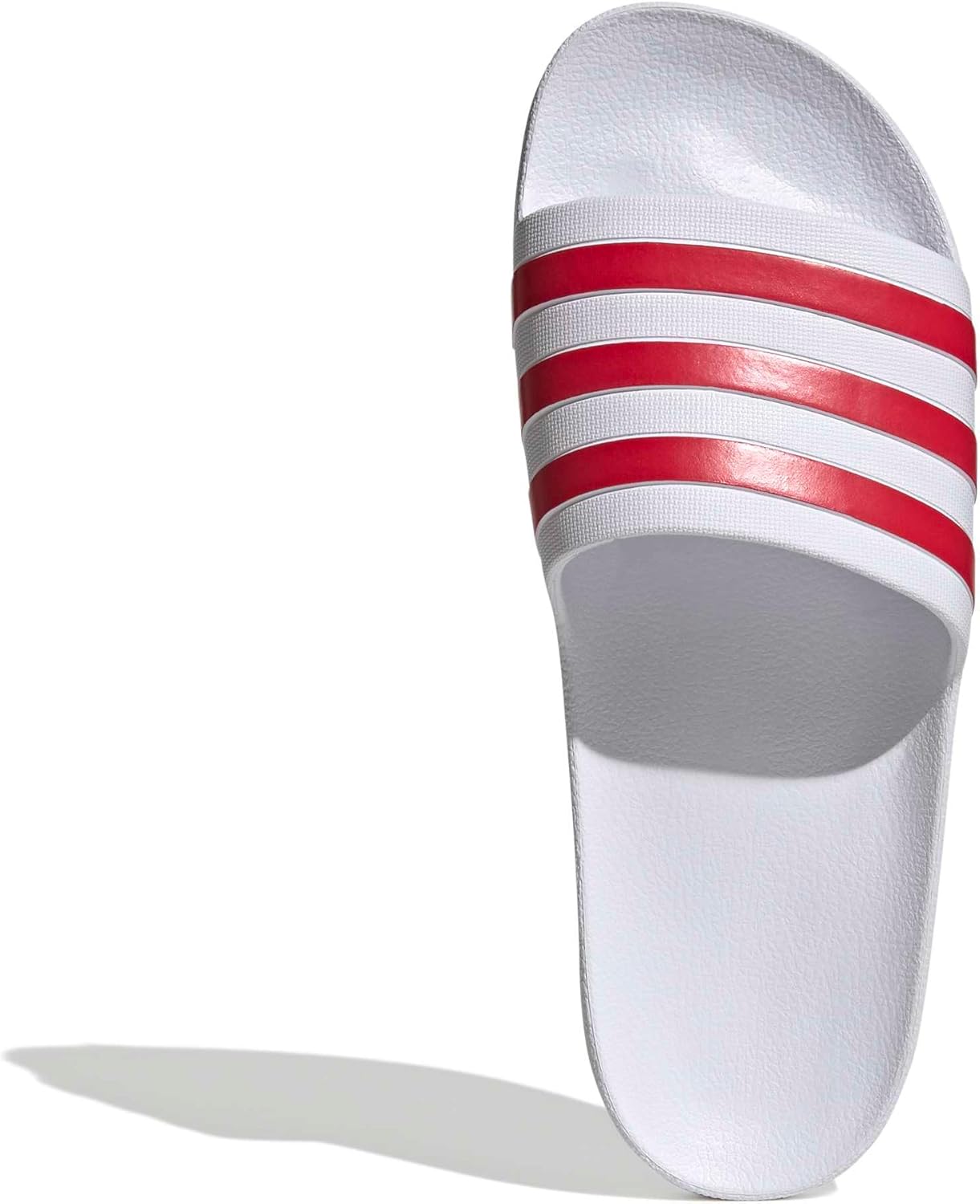 Сандалии adidas Adilette Aqua для взрослых, унисекс, белый/красный — фото 2