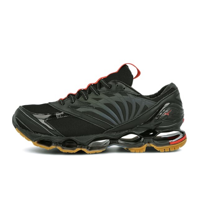 Синтетические мужские кроссовки X Future Wave Prophecy со шнуровкой d1gd1945_09 Mizuno, черный — фото 3