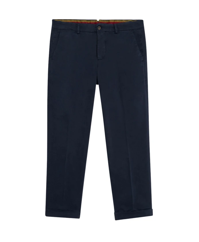 

Повседневные хлопковые брюки чинос Brooks Brothers, синий