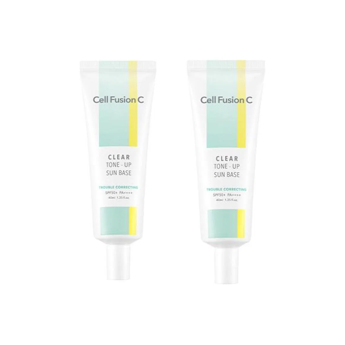 Солнцезащитный крем Cell Fusion C Transparent Brightening Waterproof SPF50+ 40мл