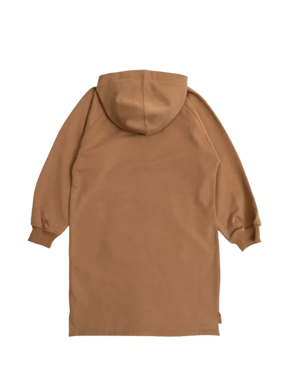 Платье-худи с логотипом Chloé Kids, коричневый — фото 2