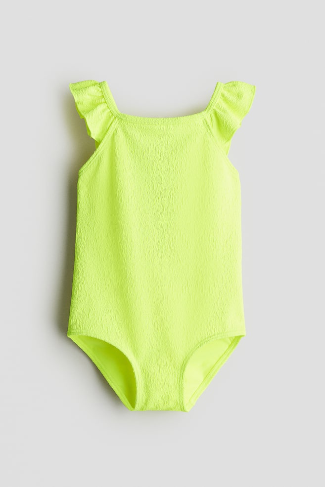 

Купальник со структурой H&M, желтый
