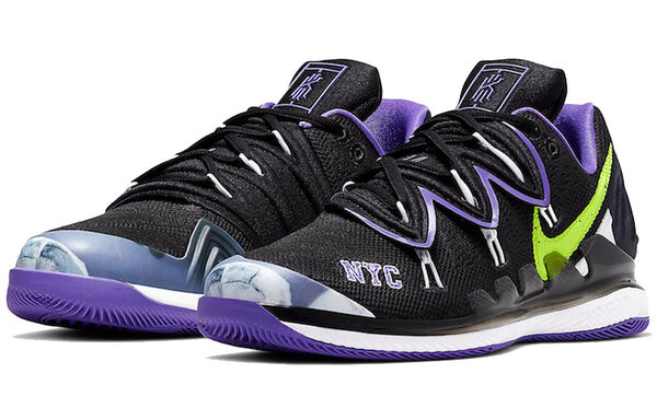 Кроссовки Court Air Zoom Vapor X Kyrie 5 Nike, черный — фото 3