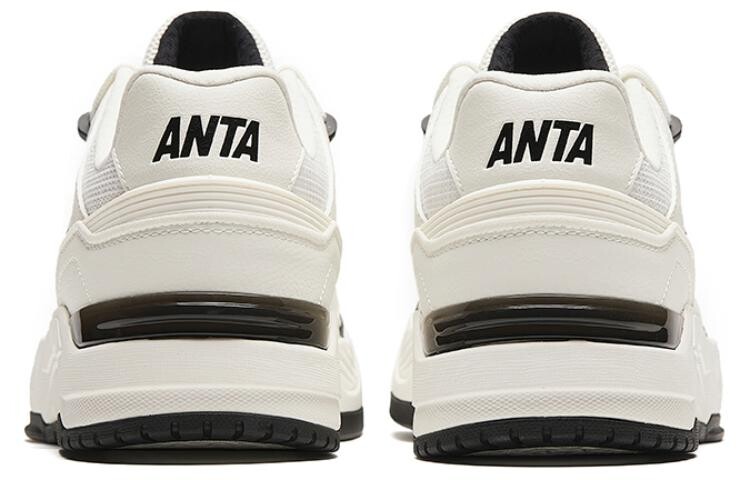 Кроссовки ANTA Skateboarding Shoes Men Low-top White/Black, белый/черный — фото 4