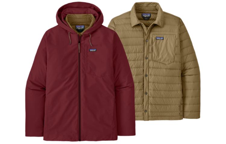 

Куртки Downdrift для мужчин Patagonia, красный/красный