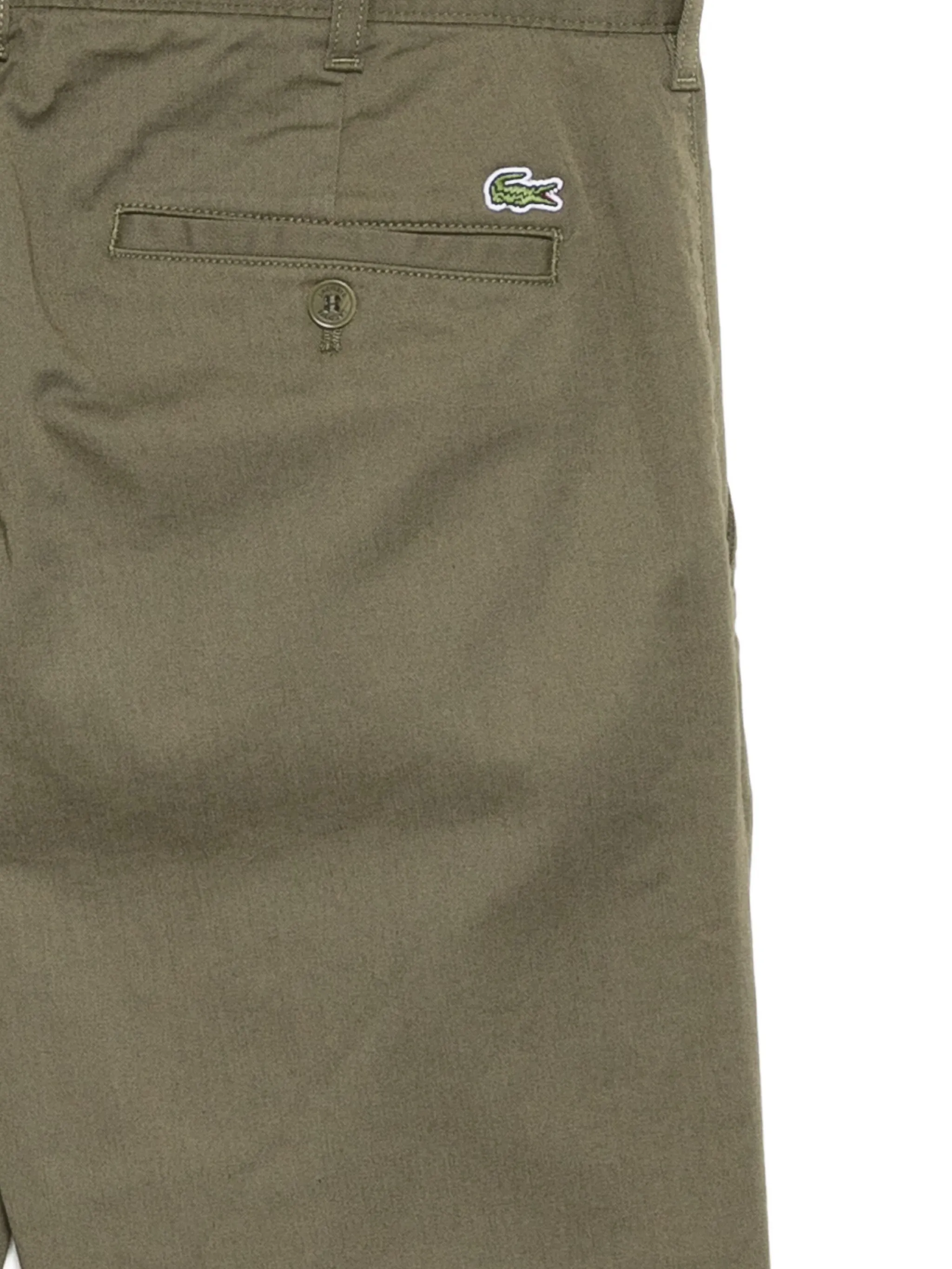 Брюки чинос с логотипом Lacoste, зеленый — фото 3