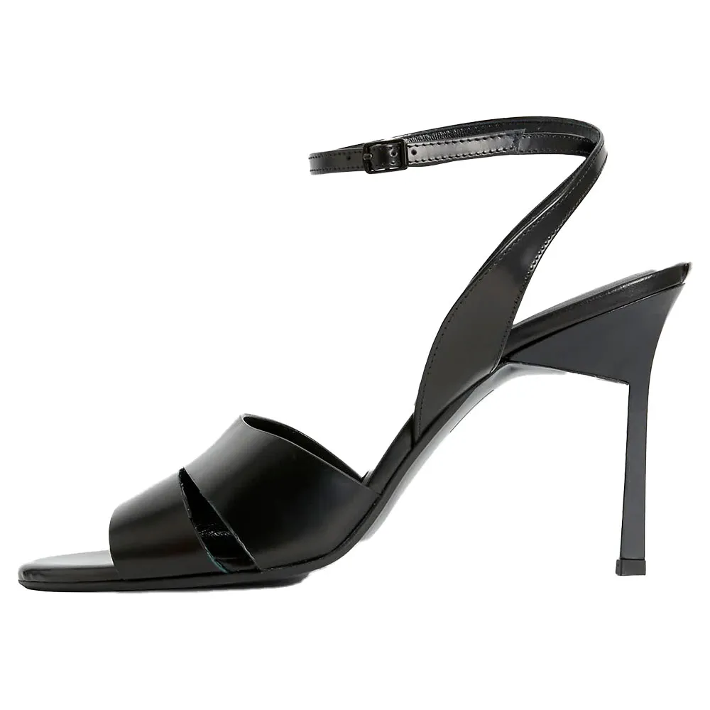 Сандалии Calvin Klein HW0HW01462 heel, черный — фото 3