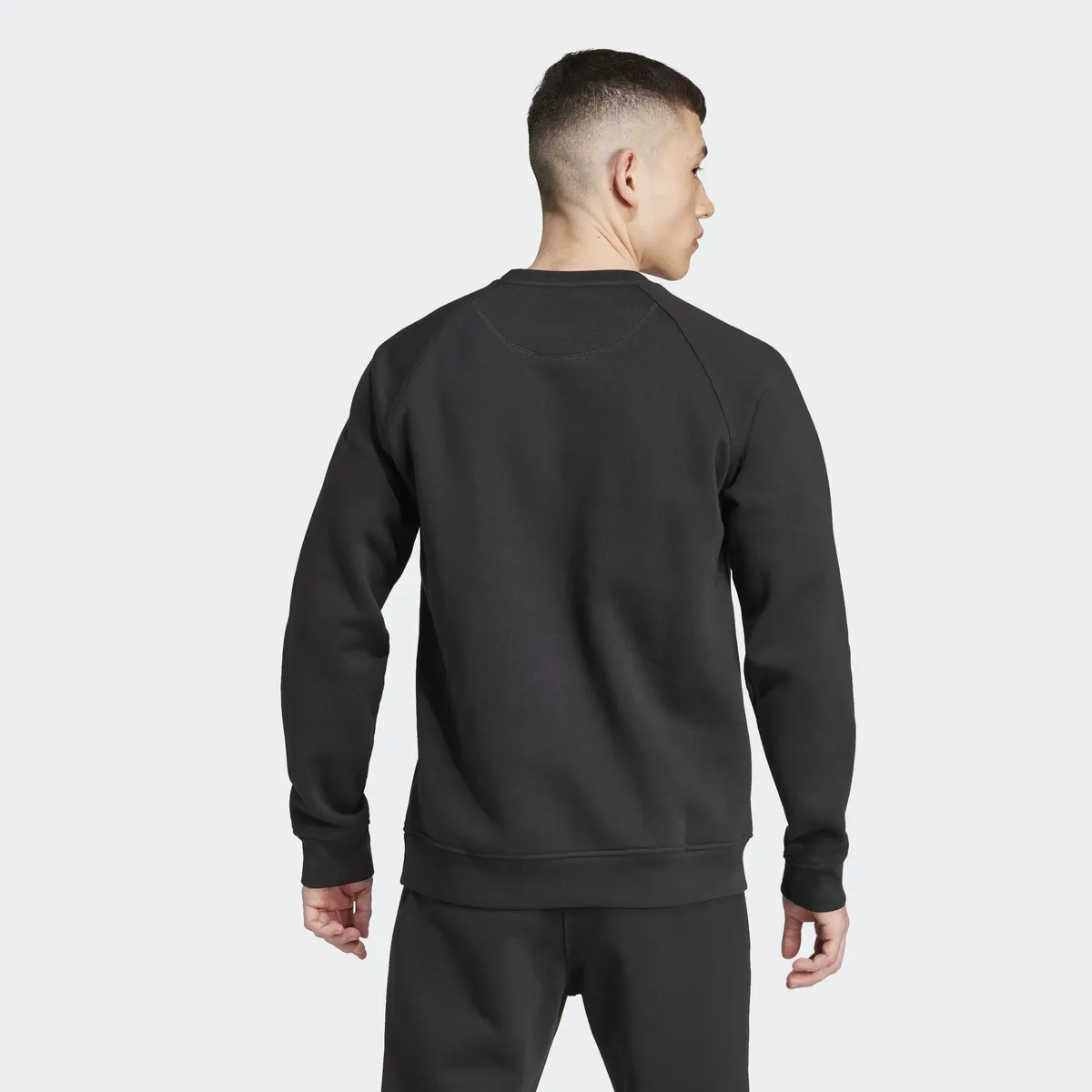 Толстовка Adidas Originals "ESS CREW", черный — фото 4