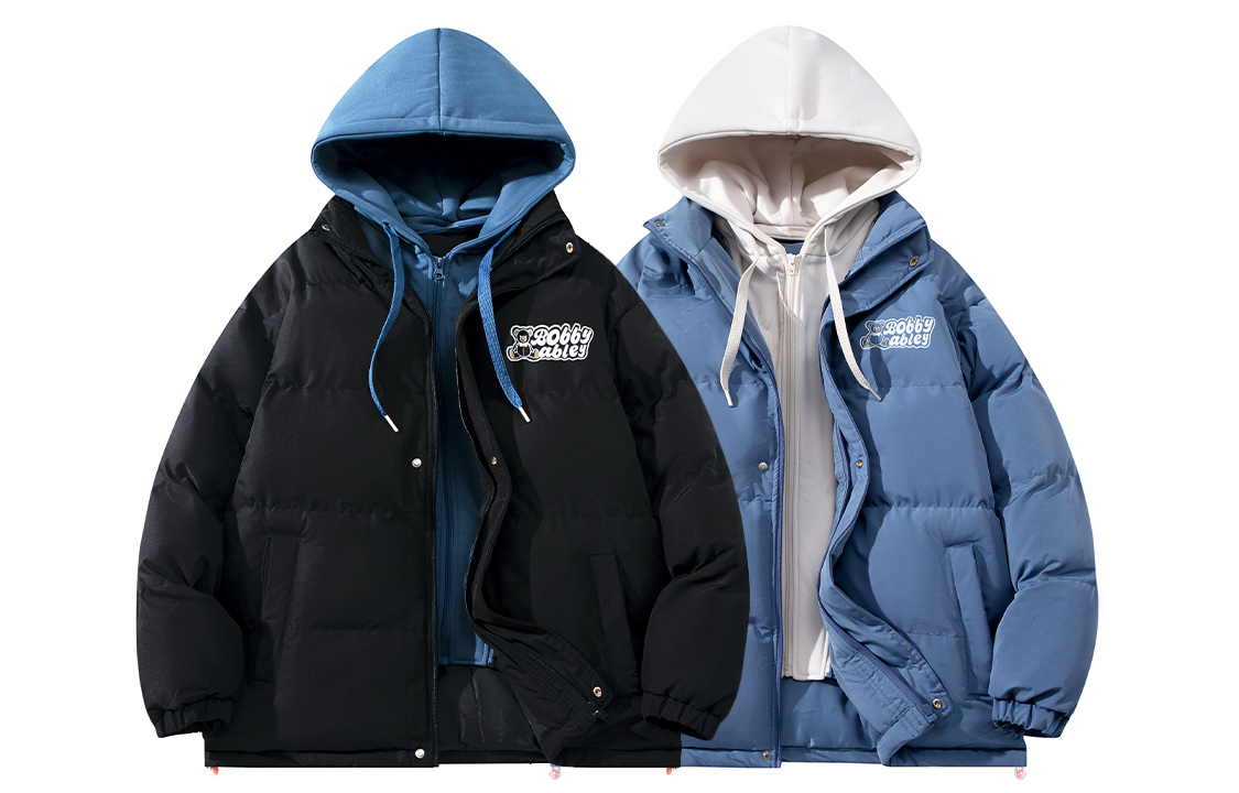 

BOBBY ABLEY Пуховик Unisex, 2 Pack (Black Blue+Blue White)