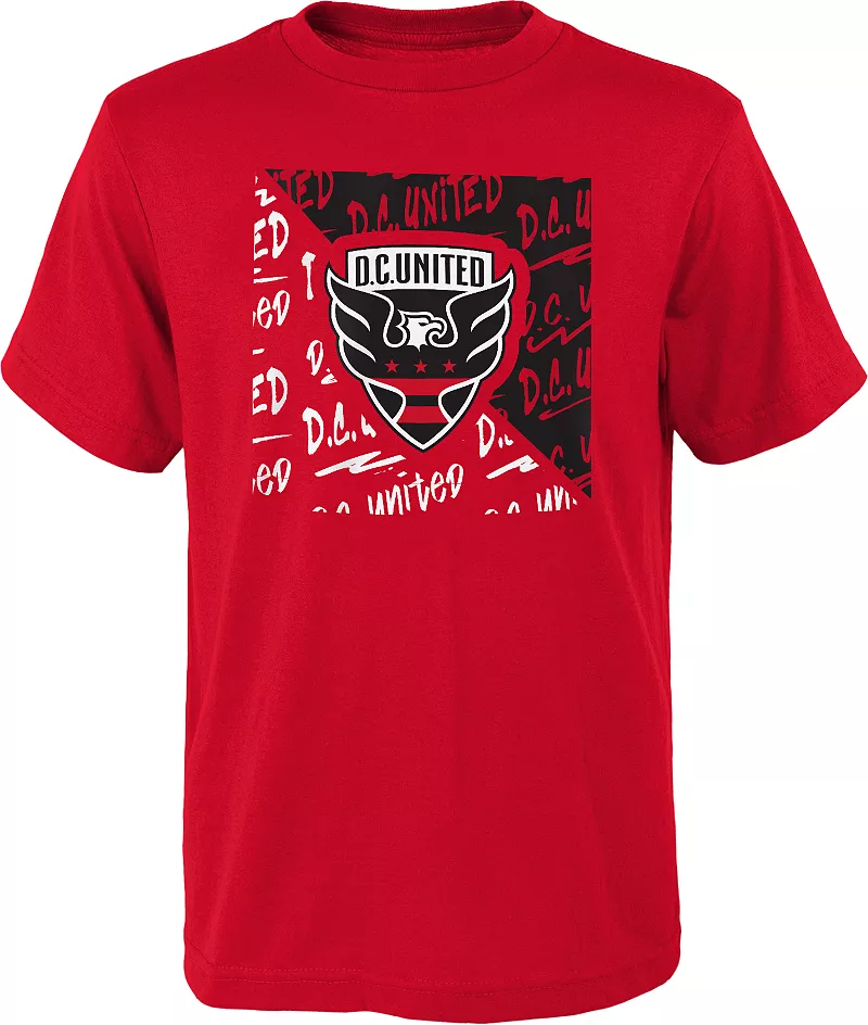 

Красная футболка MLS Youth DC United Divide Outerstuff